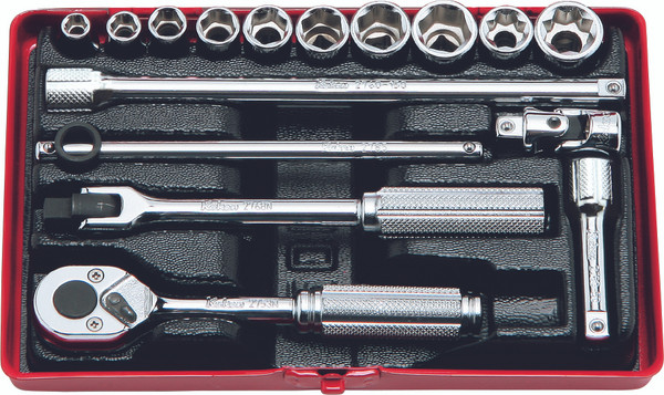 Ko-ken 2250A 1/4 Sq. Dr. Socket set      16 pieces