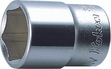 Ko-ken 3400W-7/16 3/8 Sq. Dr. Socket Whitworth 7/16 6 point Length 32mm