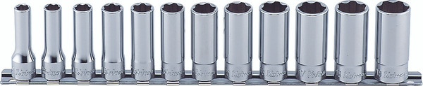 Ko-ken RS3310M/12 3/8 Sq. Dr. Socket set  8mm-19mm Surface 300mm  12 pieces