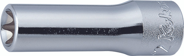 Ko-ken 3325-E7 3/8 Sq. Dr. Deep TORX® E7 Socket - Length 55mm