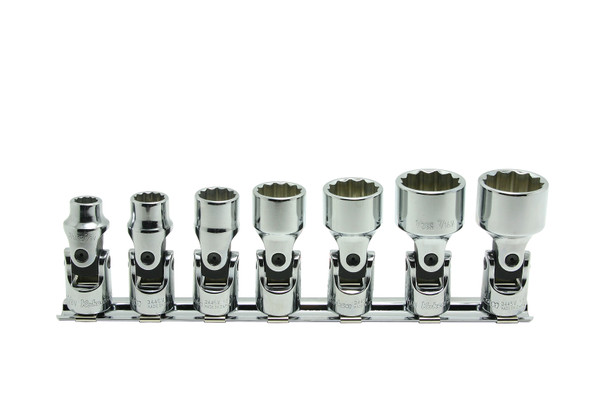 Ko-ken RS3445W/7 3/8 Sq. Dr. Universal Socket set Whitworth 1/8-1/2 12 point 200mm  7 pieces