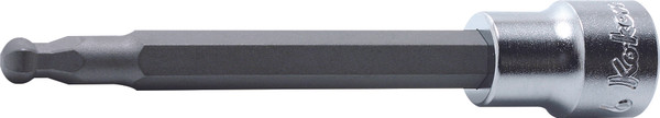 Ko-ken 3011M.120-5 3/8 Sq. Dr. Bit Socket  5mm Ballpoint Hex Length 120mm