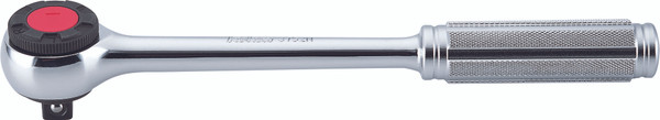 Ko-ken 3752N 3/8 Sq. Dr. Ratchet Handle  45 teeth  Length 200mm  Metal Handle