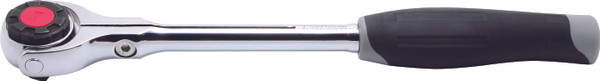 Ko-ken 3776J 3/8 Sq. Dr. Ratchet Handle  45 teeth Swivel Head Length 280mm  Plastic Handle