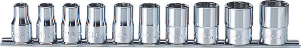 Ko-ken RS4410M/10 1/2 Sq. Dr. Socket set  10-22mm Surface 300mm  10 pieces