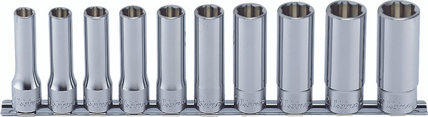 Ko-ken RS4310M/10 1/2 Sq. Dr. Socket set  10-22mm Surface 300mm  10 pieces