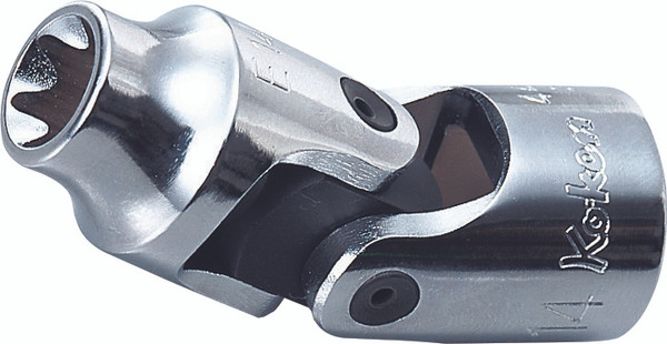 Ko-ken 4440T-E12 1/2 Sq. Dr. Universal TORX® E12 Socket - Length 63mm
