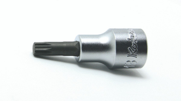 Ko-ken 4020.60-M14 1/2 Sq. Dr. Bit Socket XZN M14 Triple Square Length 60mm