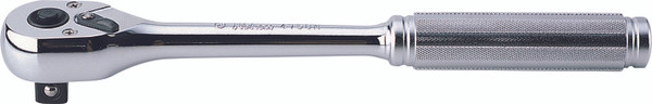 Ko-ken 4750NB 1/2 Sq. Dr. Ratchet Handle  30 teeth  Length 250mm Push Button Metal Handle