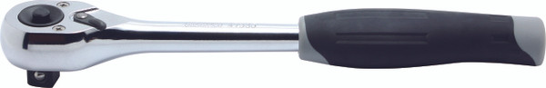 Ko-ken 4753JB 1/2 Sq. Dr. Ratchet Handle  24 teeth  Length 250mm Push Button Plastic Handle