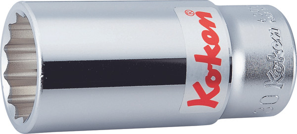 Ko-ken 6305M-46 3/4 Sq. Dr. Socket  46mm 12 point Length 90mm