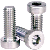 M8-1.25 x 16 mm Low Head Socket Cap Screws, 18-8 Stainless Steel, Full Thread, Coarse (UNC), Qty 100
