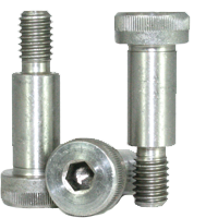 5/8"-1/2-13 x 2" Socket Shoulder Screws, 18-8 Stainless Steel, Coarse (UNC), Qty 25