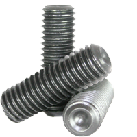 M4-0.70 x 20 mm Socket Set Screws, Cup Point, Grade 45H, Thermal Black Oxide, Coarse (UNC), ISO 4029 / DIN 916, Qty 100