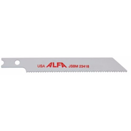 Alfa Tools JSBM314P Bi-Metal 3" 14 T-Shank Jig Saw Blade 5 Per Tube