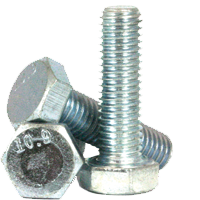 M12-1.75 x 50mm Hex Cap Screws, Metric Class 10.9, Zinc Cr+3 Bake, Partial Thread, Coarse (UNC), Alloy Steel, DIN 931, Qty 50