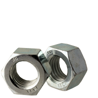 M6-1.00 Hex Nuts, Zinc Cr+3, Metric Class 10, DIN 934, Qty 100
