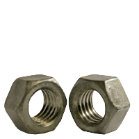 1 1/2"-6 Hex Nuts, Hot-Dipped Galvanized HDG, Coarse (UNC), Low Carbon Steel, Qty 10