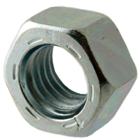 3/4"-10 Hex Nuts, Grade 8, Zinc-Bake Cr+3, Coarse (UNC), Alloy Steel, Qty 50