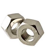 1/2"-13 Heavy Hex Nuts, 18-8 Stainless Steel, Coarse (UNC), Qty 100