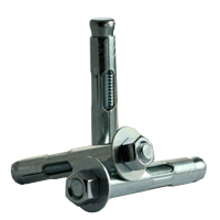 1/2" x 2 1/4" Sleeve Anchor w/ Hex Nut, Zinc Cr+3, Qty 25