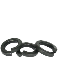 1 3/8" Heavy Split Lock Washers, Plain Finish, Carbon Thru-Hardened, Qty 10