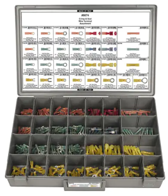 DISCO CRIMP & SEAL WIRE TERMINAL ASSORTMENT