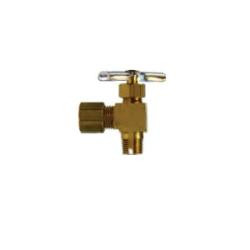 AMC 09103-0402 Needle Valve, 1/4 x 1/8 in Nominal, Compression x MIP, 150 psi Pressure, -45 to 250 deg F
