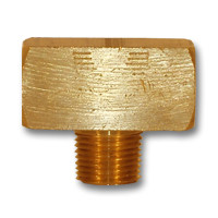 Midland Metal 1/4 FIPXFIPXMIP BS BRANCH TEE - 131-4