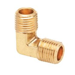 Midland Metal 23455X12 MAF/USA Male Elbow, MAF/USA PIPE, 3/4Mpt Elbow 90 Barstock, MAF/USA Brass Fittings