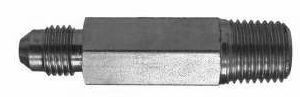 Midland Metal 2404L86 Long Connector, 1/2 in Male JIC x 3/8 in MIP, Steel