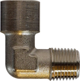 Midland Metal 28915 90 Deg Street Elbows, BSPT/BSPP Fittings, 12-12 Brass 90 Male Bspt x Female Bsp, Brass Fittings