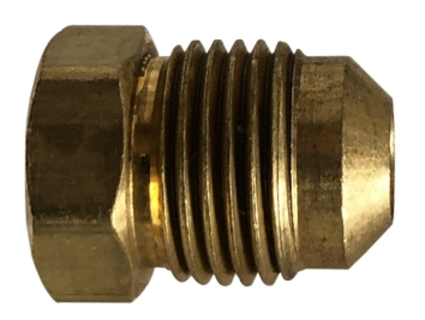 AMC 704039-08 Plug, 1/2 in 45 deg Flared, Brass