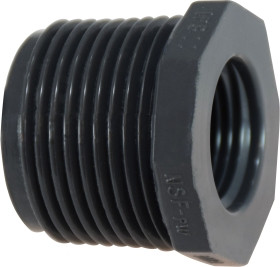 Midland Metal 839209 Threaded Bushings, Sch 80 PVC Fittings, 1-1/2x1/2 Mxf Sc80 Pvc Bushing, Plumbing Accessories