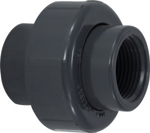 Midland Metal 898010 Union, 1 in FIP x 1 in FIP, PVC, SCH 80 Schedule