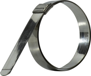 Midland Metal J Series FLJ210 Preformed Clamp, 2-3/4 in Nominal, 301 Stainless Steel