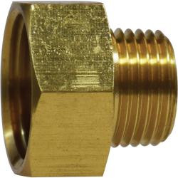 Mid-America Fittings LF85GHT Rigid Adapter, 3/4 in FHT x 3/4 in FPT, Brass
