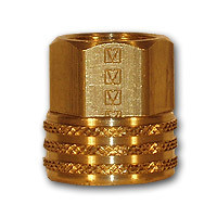 Mid-America Fittings LFS2 Swivel Adapter, 3/4 in FGH x 3/4 in FPT, Brass