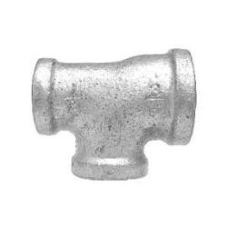 Midland Metal 1-1/2 x 3/4 x 1-1/2 Galvanized Tee - 64369