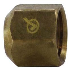 AMC 704040-06 Cap, 3/8 in 45 deg Female Flared, Brass