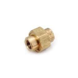 AMC 706104-04 Pipe Union, 1/4 in FIP x 1/4 in FIP, 1.31 in, Brass