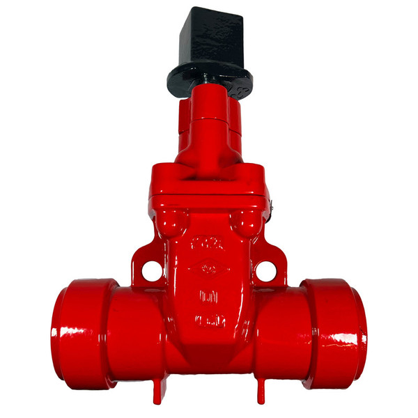 Midland Metal 9640RT3 Gate Valve with OP Nut, 3 in Nominal, RT x RT, Ductile Iron Body