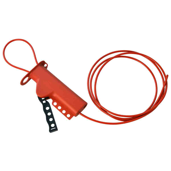 Brady 50943 All Purpose Cable Lockout With 8Ft Sheathed Cabl