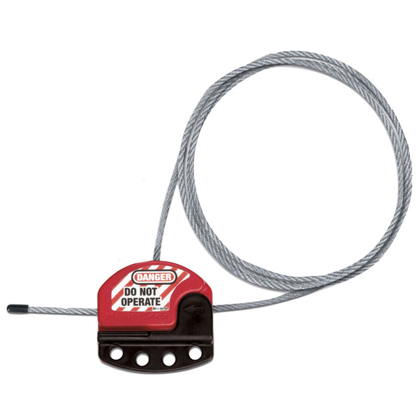 Master Lock S806CBL3 Adjustable Cable Lockout 3Ft Cable