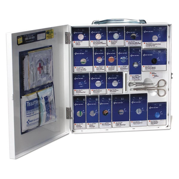 FIRST AID ONLY First Aid Kit,14inWx14inDx4-1/8inH 54777