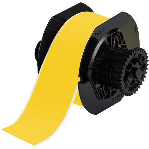 Brady B30C-2250-595-YL Bbp31 Vinyl Tape - Yellow B-595 2.250In X 100F (1 RL)