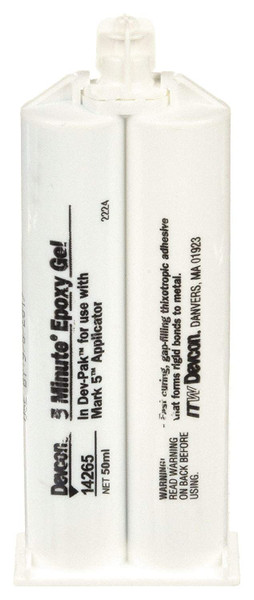 Devcon 14265 2-Oz. Mark 5 5-Minute Epoxy Gel (12 TB)