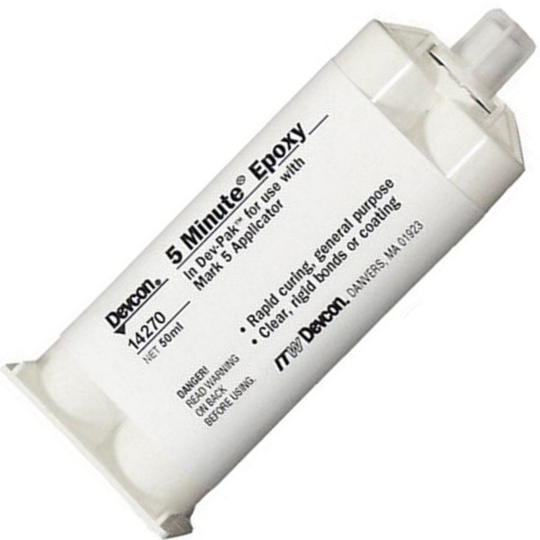 Devcon 14270 2 Oz. Mark 5 5-Minute Epoxy (1 TB)