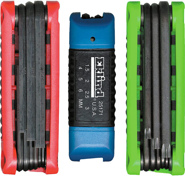 EKLIND Folding Hex/Torx Key Set,24 Pieces 25024