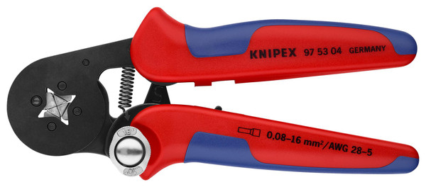 Knipex 97 53 04 Self-Adjusting Crimping Pliers For Wire Ferrules